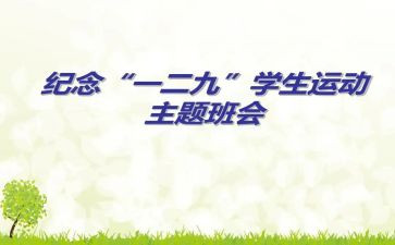 129主题班会活动总结5篇