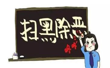 整治黑恶活动总结范文6篇