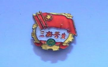 初中三好学生事迹材料5篇