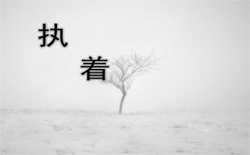 关于不执着的作文6篇